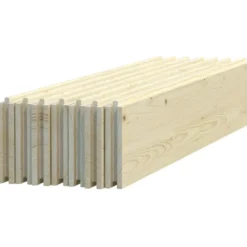 Pavimento per Casetta in Legno da Giardino 385x282 cm