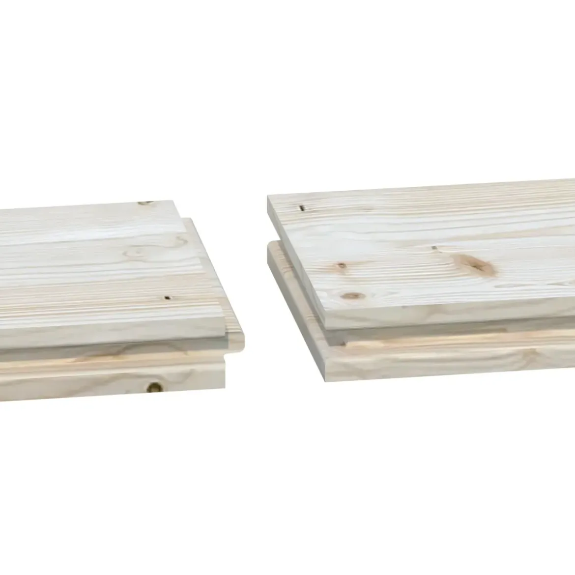 Pavimento per Casetta in Legno da Giardino 276x282 cm Kit Base