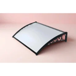 Pensilina 120x100 in Policarbonato Alveolare Tettoia Modulare