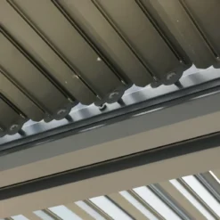Pergola Bioclimatica Doppia 360x600 Frangivista con Lamelle Orientabili