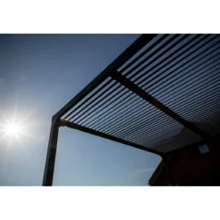 Pergola bioclimatica in alluminio 3.6x3 con veneziane