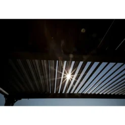 Pergola bioclimatica in alluminio 3.6x3 con veneziane