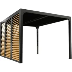 Pergola bioclimatica in alluminio 3.6x3 con veneziane