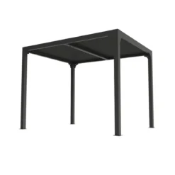 Pergola Bioclimatica 3x2.4 mt in Alluminio Gazebo da Giardino Terrazzo Pergolato