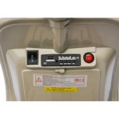 Piaggio Crema Vespa Mini con Sidecar Elettrica da Bambini a Batteria 6 V