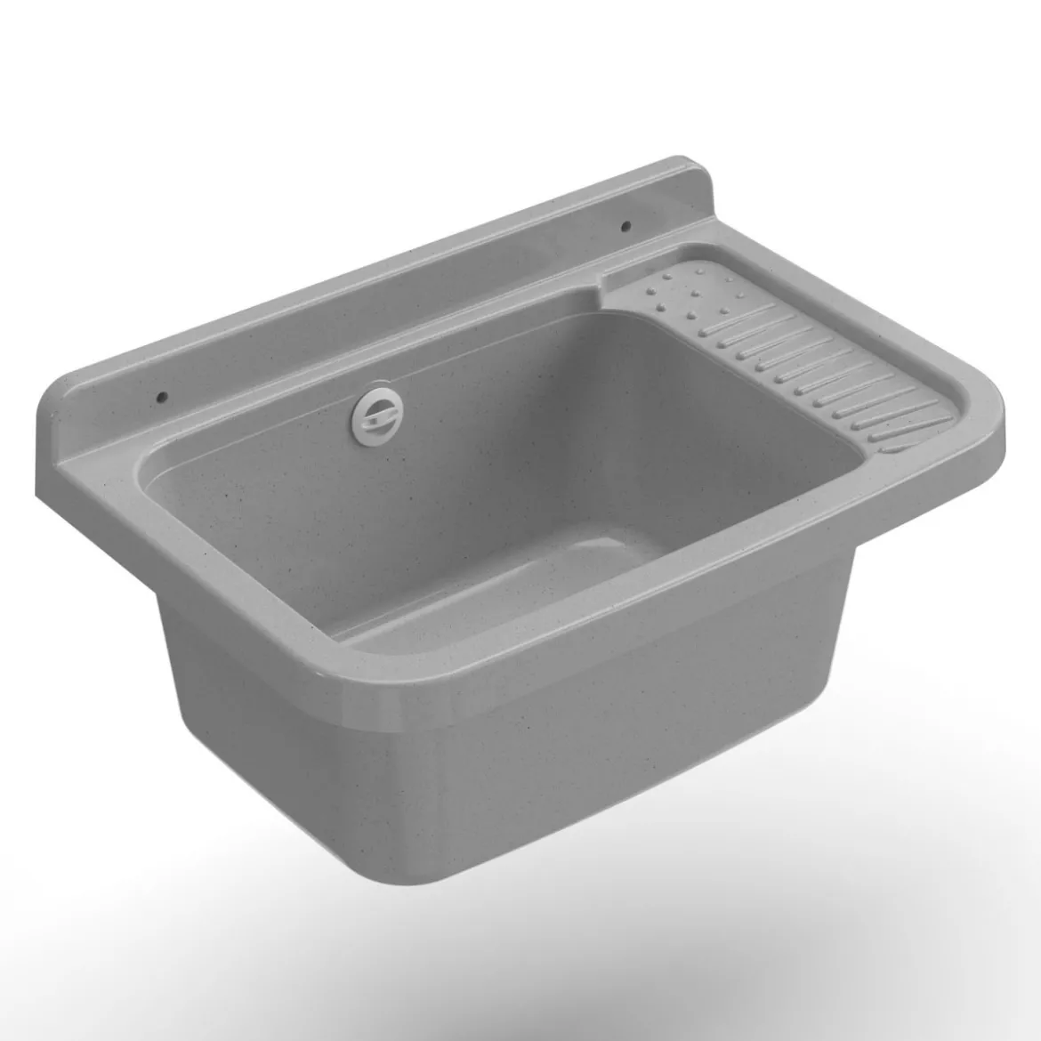 Pilozzo per Esterno 50x35 cm Effetto Granito Lavanderia Lavabo a Muro