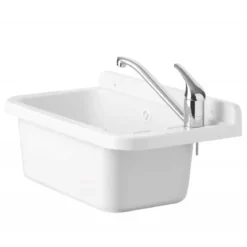 Pilozzo per Esterno 60x34 Lavello a Muro da Terrazzo Bagno Lavanderia