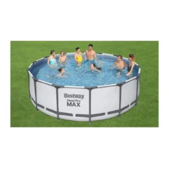 Piscina Bestway Rotonda fuoriterra 488x122 con Scaletta Filtro Acqua Pompa Frame