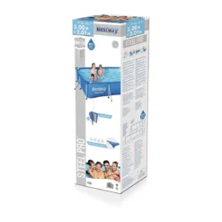 Piscina Rettangolare Steel Pro Frame 300x200 Fuoriterra Senza Pompa Filtro Bimbi