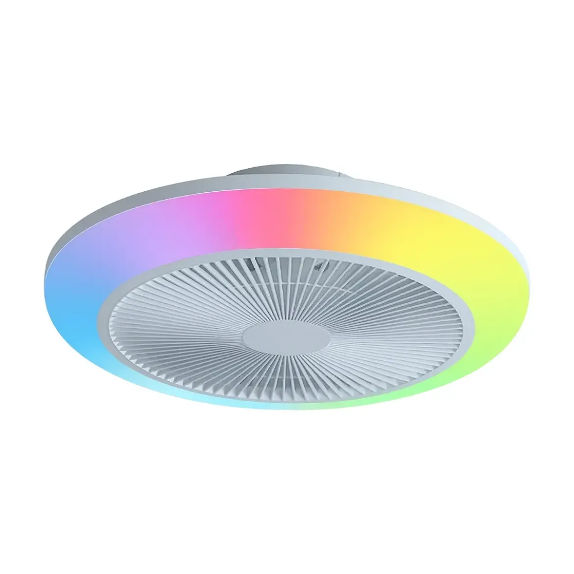 Plafoniera LED con Ventilatore Silenzioso Dimmerabile RGB CCT Timer