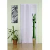 Porta a Soffietto 83x214 cm PVC Bianco Maniglia ABS Riducibile