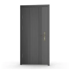 Porta Blindata Easy Grigia 82x193 cm Ingresso Sicurezza