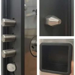 Porta Blindata Inossidabile Acciaio Inox Aisi 304 Portone senza Pannelli