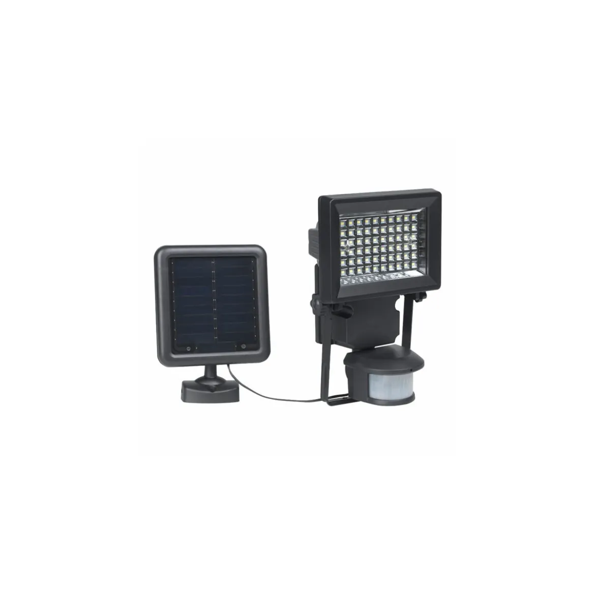 Proiettore Faretto a Led Pannello Solare Lampione Sensore