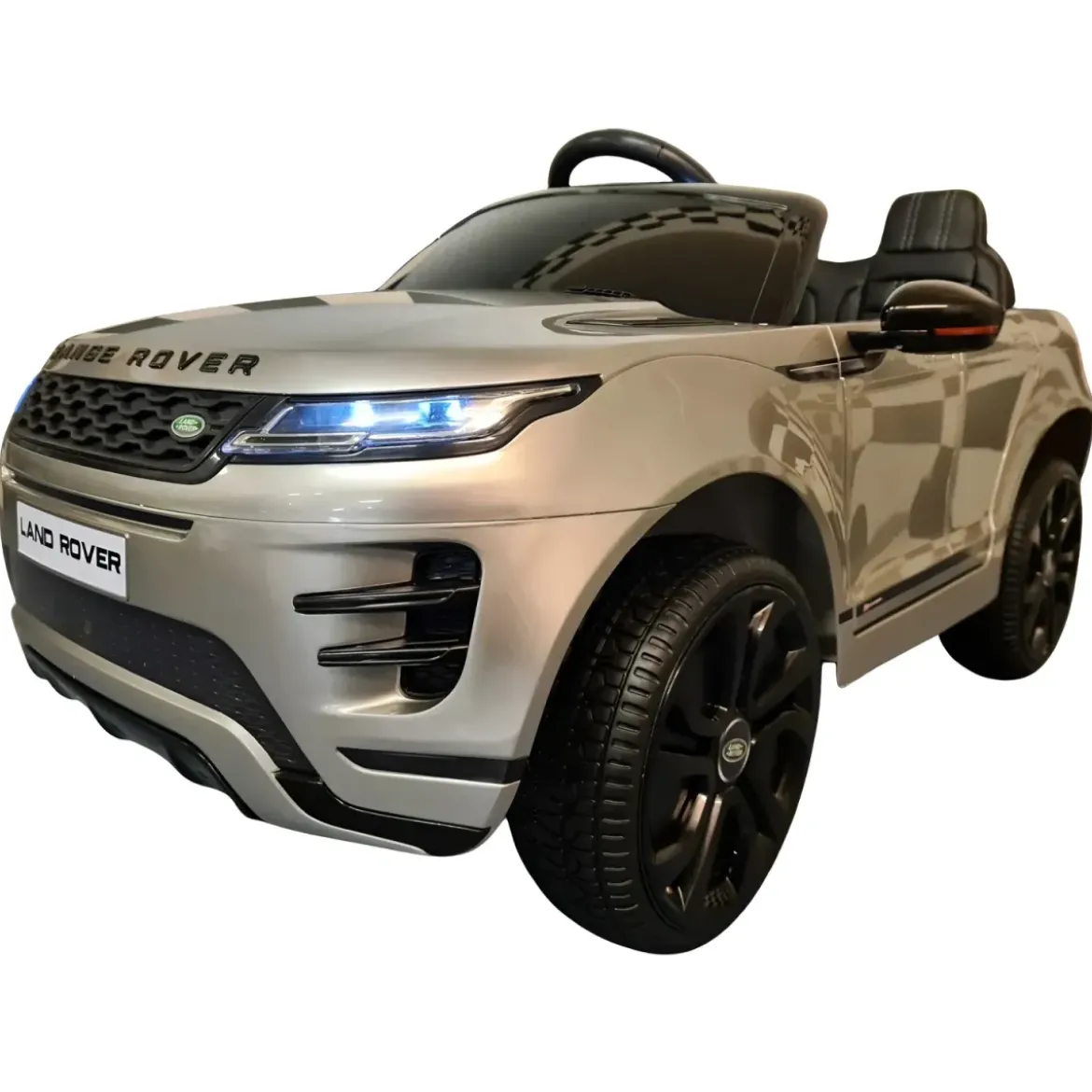 Range Rover 4x4 Evoque Grigio per Bambini Macchina Elettrica a Batteria