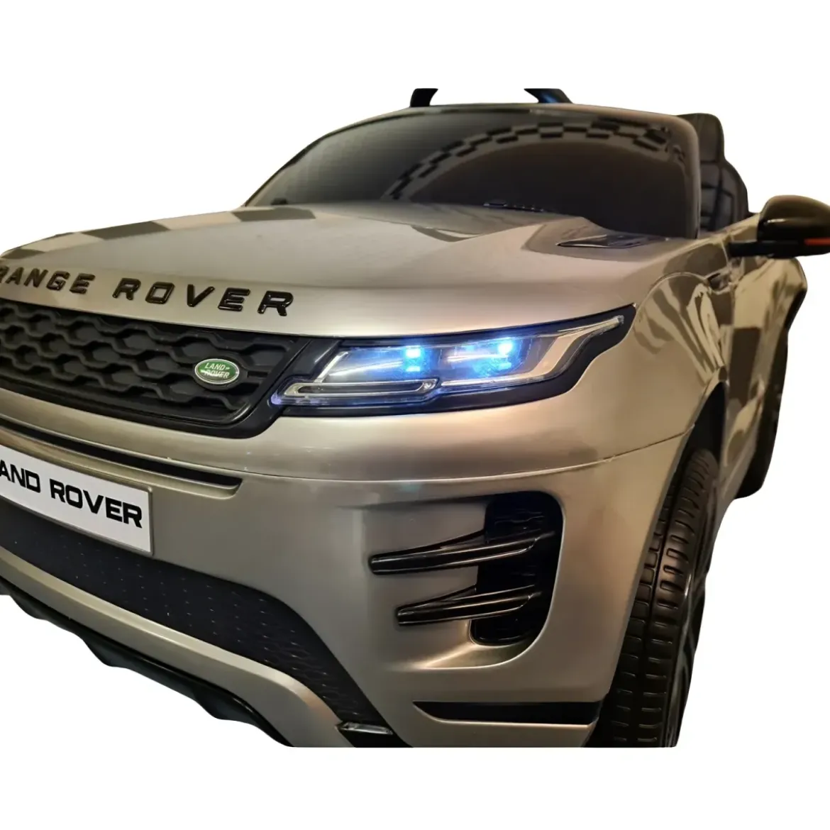 Range Rover 4x4 Evoque Grigio per Bambini Macchina Elettrica a Batteria