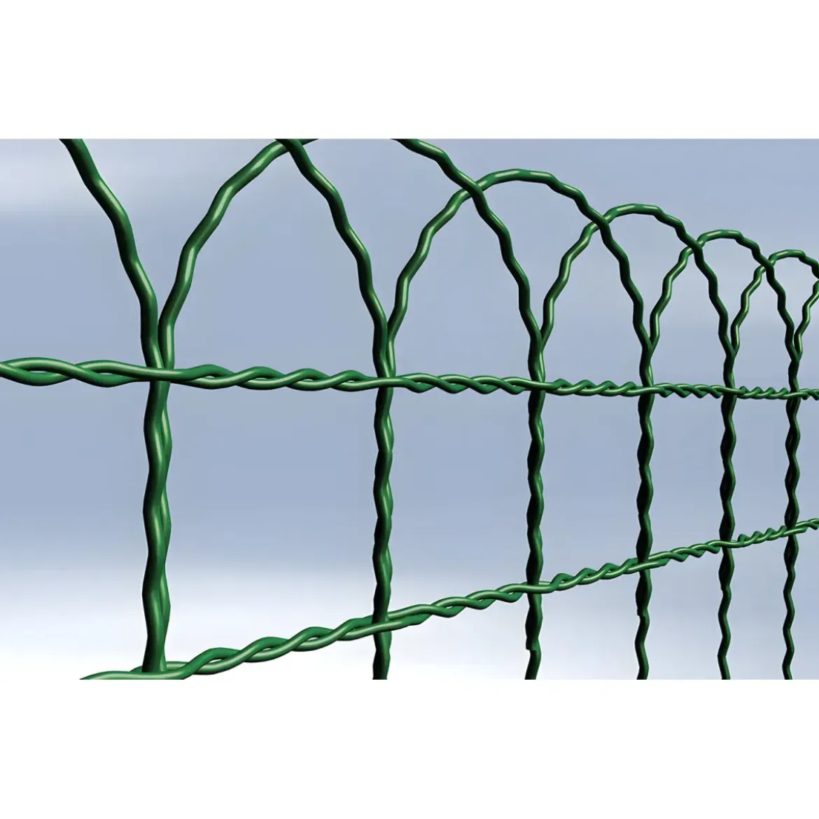 Rete Aiuola Ornamentale 65 cm Altezza Cavatorta Rotolo 25 Metri Zincata Verde
