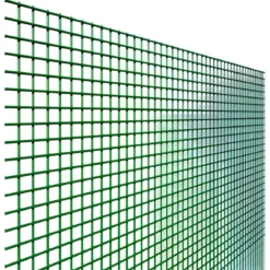 Rete Recinzione plastificata maglia 12x12 filo 1.2mm 120h Verde 25mt