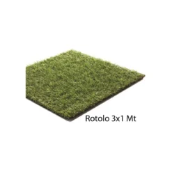 Rotolo Prato Finto 3x1 Metri Erba Finta 20mm Manto Erboso Tappeto Sintetico