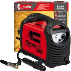 Saldatrice Inverter a Elettrodo Telwin Force 125 2.3 Kw Saldatura Professionale