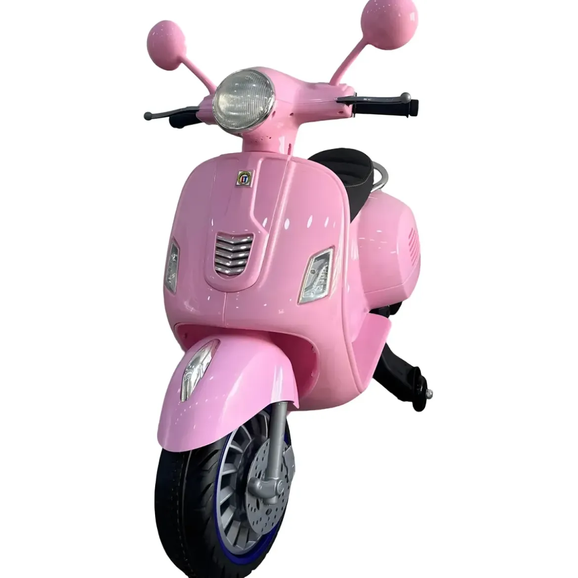 Scooter Elettrico per Bambini Happy Rosa Doppia Velocità e MP3