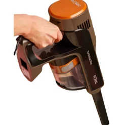 Scopa Elettrica 600W Senza Sacco con Filtro HEPA e Tubo Telescopico