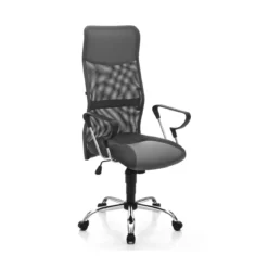 Sedia Presidenziale da Ufficio Scrivania Poltrona Girevole Ergonomica Braccioli