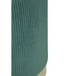 Set Panca Contenitore con 2 Pouf in Velluto Verde Oro Camera Salotto