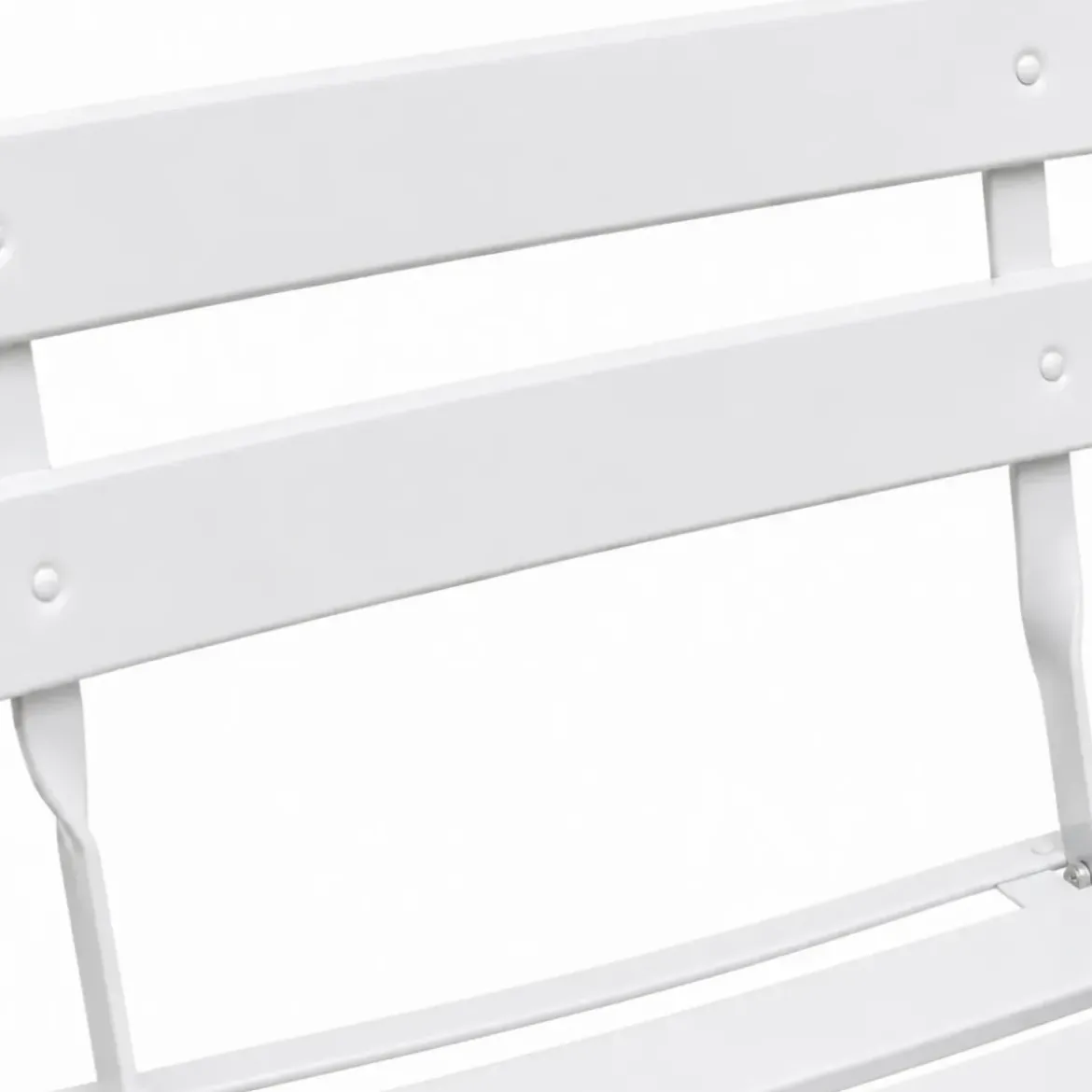 Set Tavolo Rotondo e 2 Sedie Pieghevoli per Terrazzo Giardino Balcone Esterno