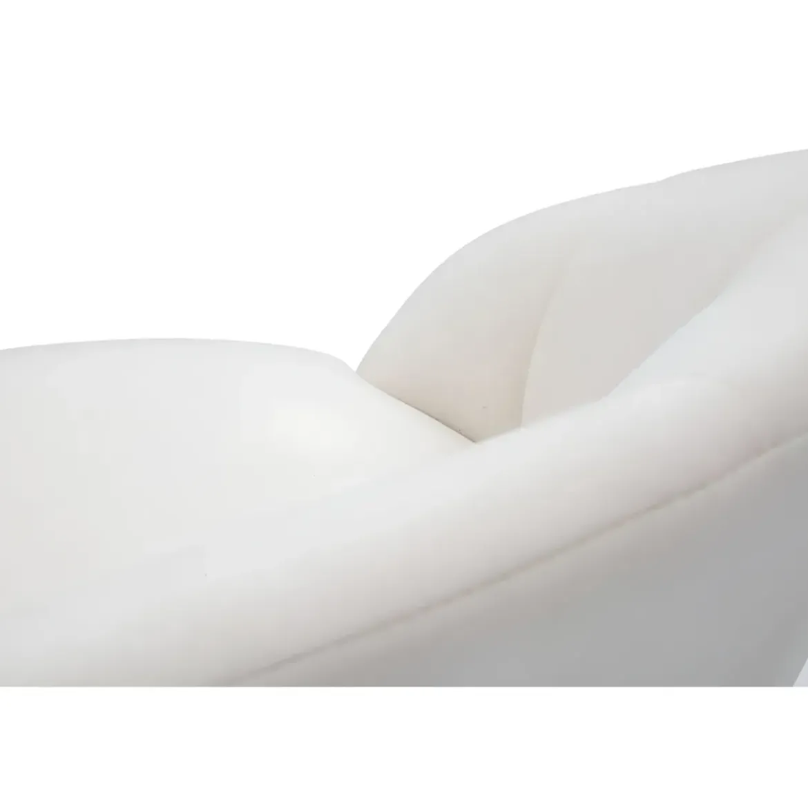 Sgabello da Bar Seduta in Velluto Crema con Gambe in Legno Nero Oro