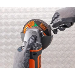 Smerigliatrice a Batteria Disco 125 Black Decker Angolare Flex Trapano Moletta