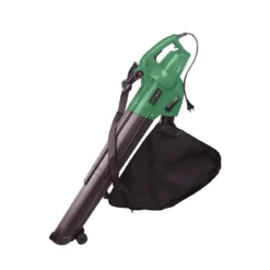 Soffiatore Aspiratore Elettrico a Spalla Aspira Foglie Sacco Tubo Trituratore