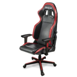 Sparco Icon Sedia da Ufficio Gaming Nero/Rosso con alzata Regolabile