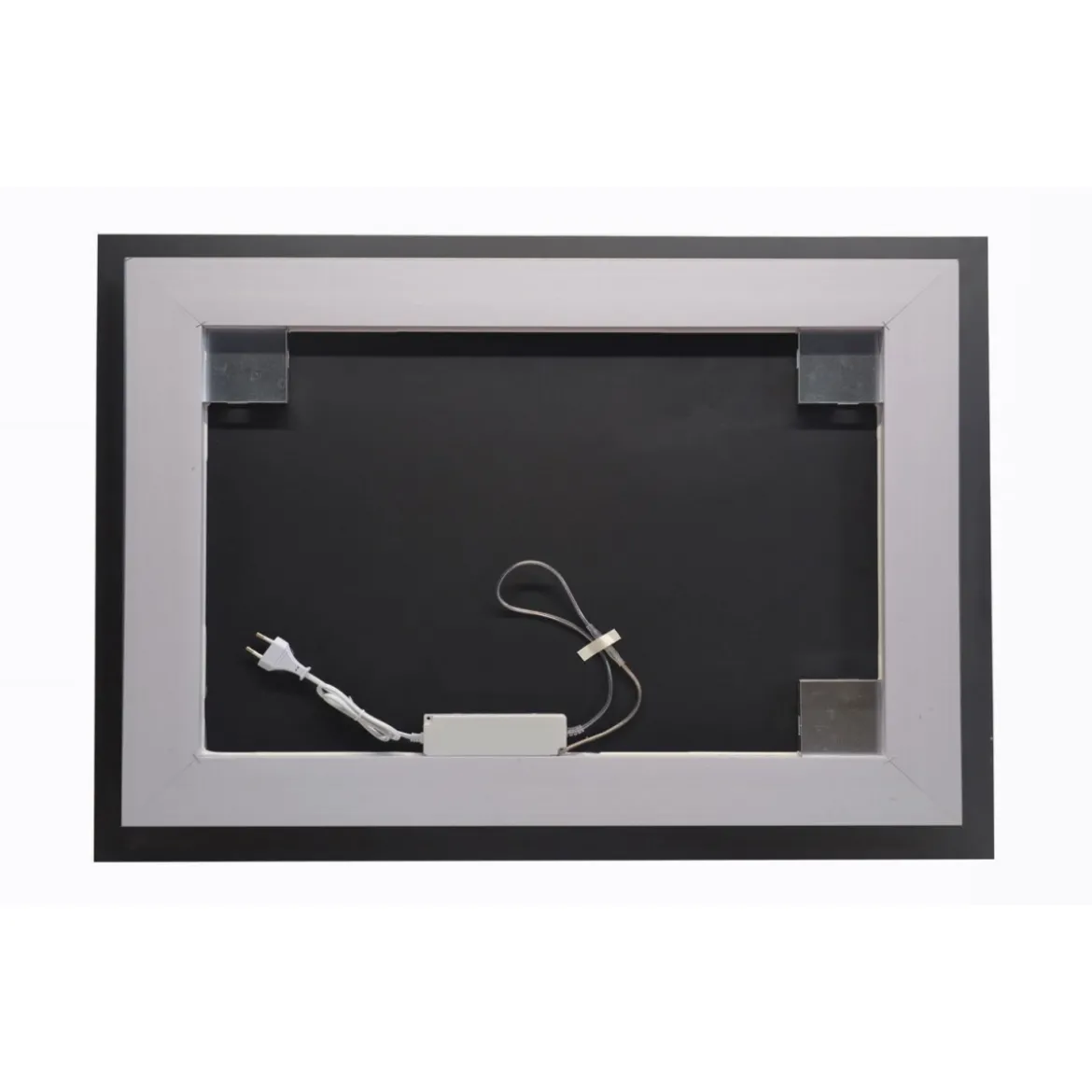 Specchio da Bagno 100x70 Rettangolare Reversibile con Retroilluminazione