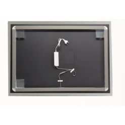 Specchio Rettangolare per Bagno con Illuminazione Perimetrale a Led 80x60