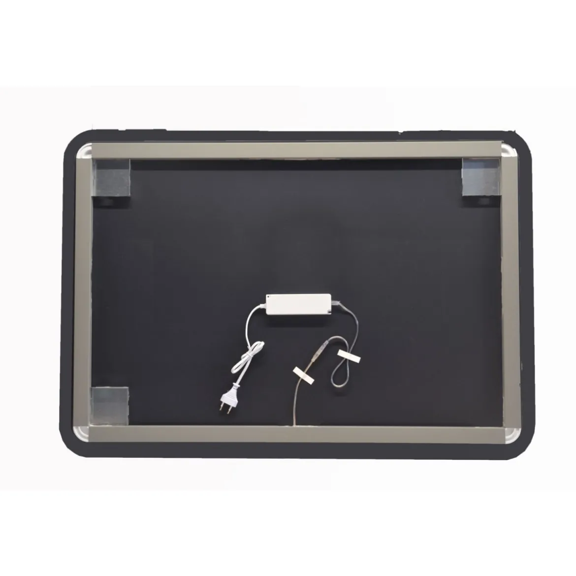 Specchio Rettangolare per Bagno Illuminato a Led 60x80 Reversibile