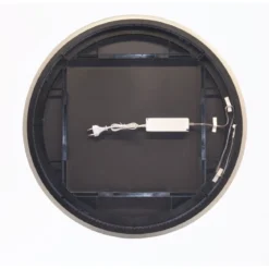Specchio Rotondo Retroilluminato a Led 95 cm per Bagno da Parete