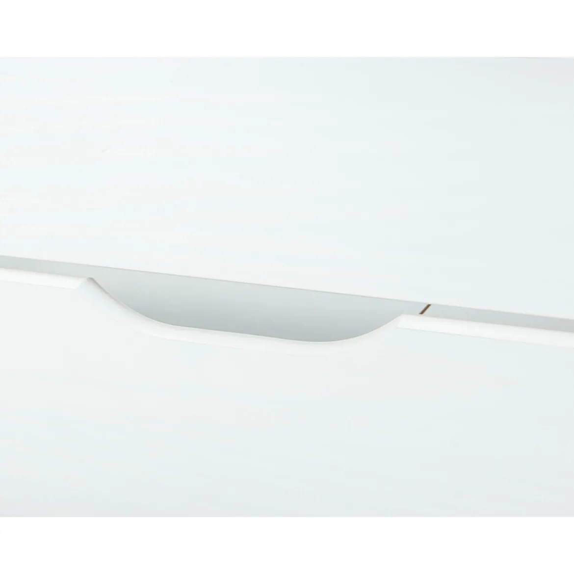 Struttura 2 Letti singoli 90x200 cm Bianco con Cassetti