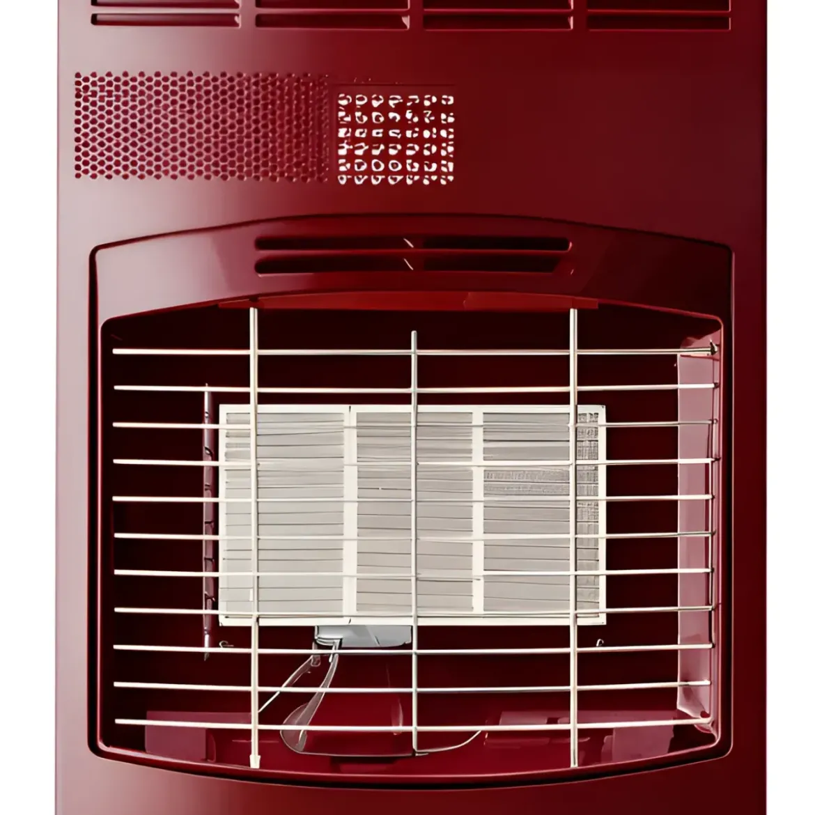 Stufa a Infrarossi Gas 4100W Portatile Bordeaux Valvola di Sicurezza