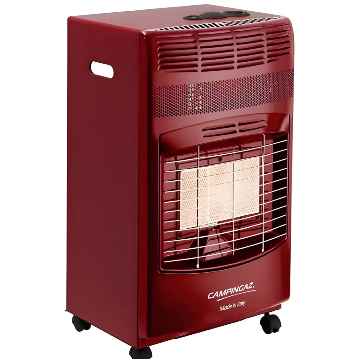 Stufa a Infrarossi Gas 4100W Portatile Bordeaux Valvola di Sicurezza
