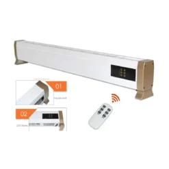 Stufa Basso Consumo 2200 w Termoconvettore Elettrico Stufetta Terra Parete Bagno