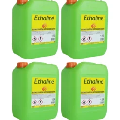 4 Taniche Bioetanolo Naturale 10L Combustibile Ecologico per Biocamini