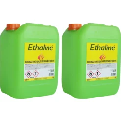 2 Taniche Bioetanolo Naturale 10L Combustibile Ecologico per Biocamini