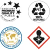8 Taniche PET Riciclabile 10L Combustibile Liquido Paraffina per Stufe