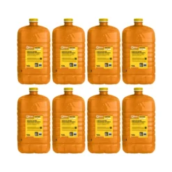 8 Taniche PET Riciclabile 10L Combustibile Liquido Paraffina per Stufe