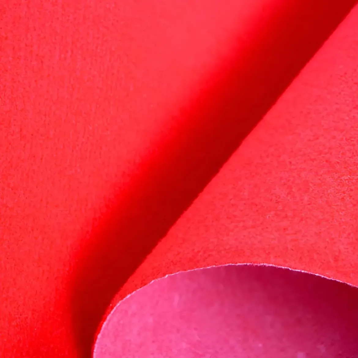 Tappeto Moquette 1x30 m Rosso Passatoia Antiscivolo da Esterno Interno