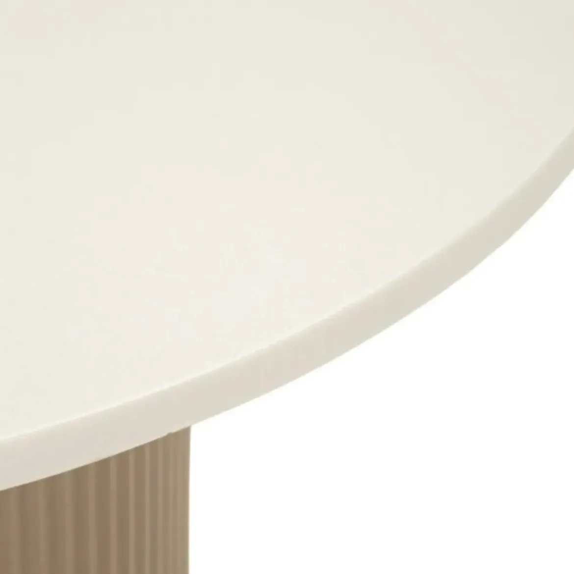 Tavolino da Caffè in Metallo con Piano Marmo Artificiale Bianco Salone