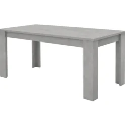 Tavolo da Pranzo Allungabile 140-190 cm Legno Cemento Bronx Soggiorno