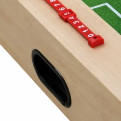 Tavolo Multigioco 2 in 1 Calciobalilla Hockey con Palline Dischetti