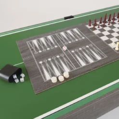 Tavolo Multigioco 9 in 1 Calcio Balilla Biliardo Ping Pong Accessori